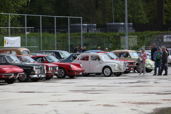 Um 10 Uhr hat es noch viel Platz - Dolder Classics Mai 2019