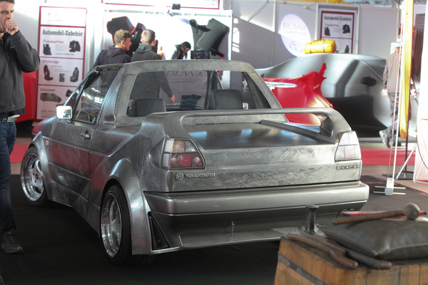 Umgebauter VW Golf II - Retro Classics Stuttgart 2020