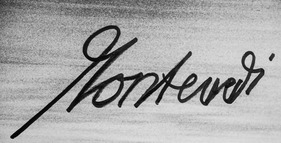 Umzug der Monteverdi-Sammlung von Binningen nach Luzern - Peter Monteverdis Schriftzug