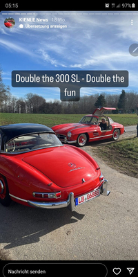 Unbeabsichtigt, doppelt galgenhumorig, aber mittlerweile ebenfalls verschwunden: Kienles Instagram-Post vom Frühjahr 2023