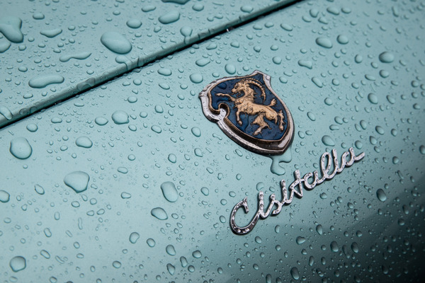 Und auch das Wappentier auf dem Cisitalia geht baden - Mille Miglia 2016