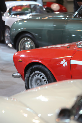 Und dazwischen ein vierblättriges Kleeblatt (Techno Classica 2017)