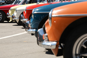 Und noch mehr Farben für den MG B - British Car Meeting 2015 in Mollis