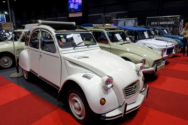 Und wie stets kamen auch die Freunde der Marke Citroën nicht zu kurz – Classic Car Show Maastricht 2025