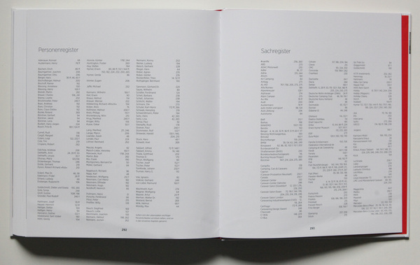 Unersetzlich und wertvoll - Personen- und Sachregister - Buch "In der Welt unterwegs – Die Geschichte des Caravanings"