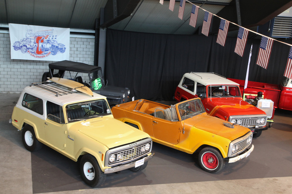 Ungewöhnliche Jeep bei Calonder - Swiss Classic World Luzern 2018