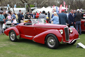 Ungewohntes Modell dieses Markennamens - Amilcar G36 Pégase von 1935 mit 2,2-Liter-Vierzylinder von Delahaye.