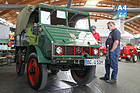 Unimog 2010 (1951) - 1800 cm3, 25 PS, jahrelang in einem Sägewerk als Zugmaschine im Einsatz - Klassikwelt Bodensee 2023