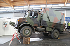 Unimog 21 1300 L (1987) - mit Zeppelin-Container - Klassikwelt Bodensee 2023