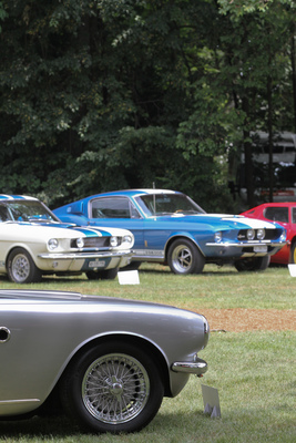 Unterschiedliche Ausdrucksweisen - klassisch mit Speiche oder lieber Leichtmetallrad? - Concours d'Elégance Suisse Coppet 2017