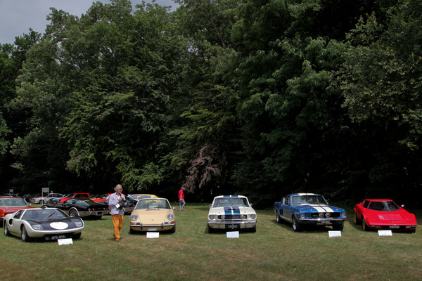 Unterschiedlichste Sportwagen fanden in einer Klasse zusammen - Concours d'Elégance Suisse Coppet 2017