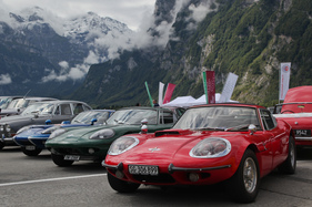 Unvergessliches Design der Marcos-Sportwagen - 35. British Car Meeting auf dem Flugplatz Mollis