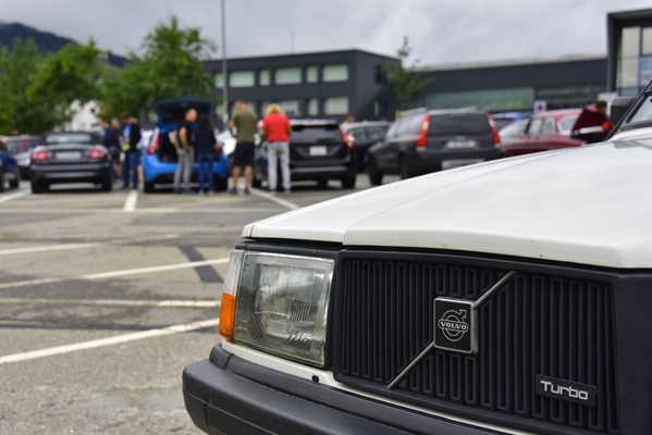 Bild: Unverkennbar: der wuchtige Kühlergrill – Swiss Volvo Meeting 2023