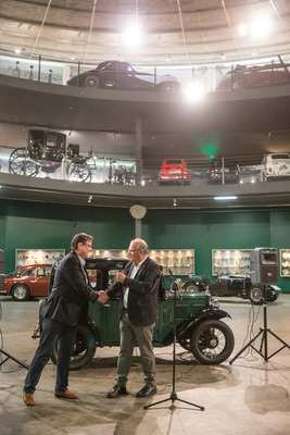 Urs Ramseier und Stefan Musfeld - Sonderschau "Meisterwerke des Hermann Graber" im Pantheon Basel
