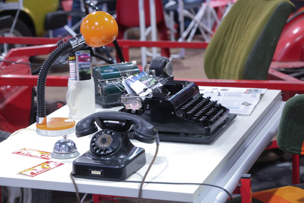 Utensilien des Garagen-Meisters von damals - Bremen Classic Motorshow 2019