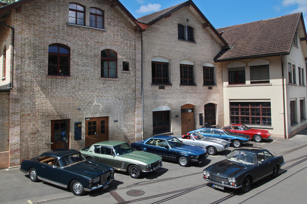 Image: V8 hybrids from seven brands - Facel Vega, Jensen, De Tomaso, Ghia, Iso Rivolta, Monteverdi and Gordon-Keeble - V8 and I6 hybrid meeting Kemptthal 2020