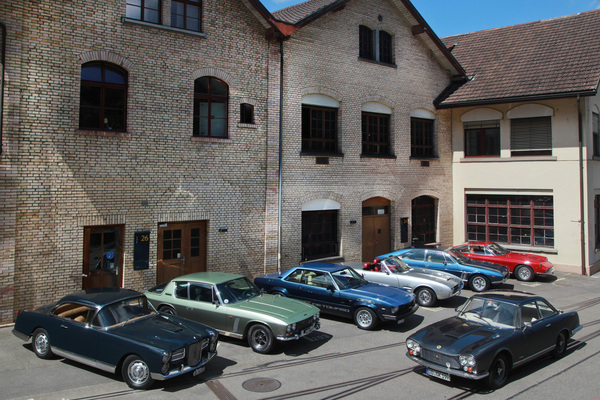 V8 hybrids from seven brands - Facel Vega, Jensen, De Tomaso, Ghia, Iso Rivolta, Monteverdi and Gordon - V8 and I6 Hybrid Meeting Kemptthal 2020