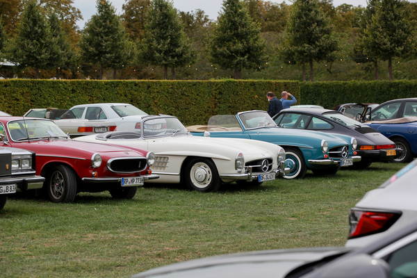 VIP-Parkplatz mit weiteren Rosinen - Classic-Gala Schwetzingen 2020