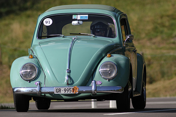 VW 11 De Luxe (1960) am Jochpass Memorial 2011 (Start-Nr. 091)