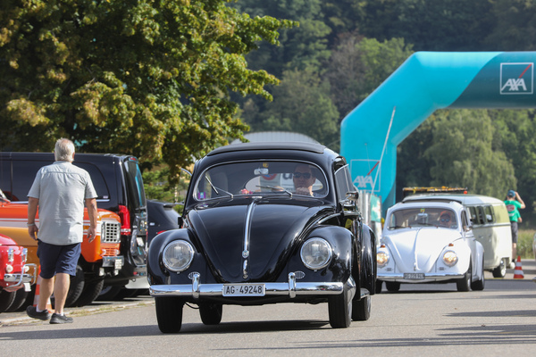VW 1200 (1956) - "Ovali" bei der Ankunft - 6. Lägern Classic 2023