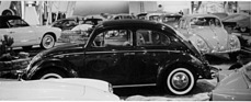 VW 1200 (1960) - nach einem Unterbruch von 2 Jahren kehrt VW mit grossem Stand und dem Käfer nach Genf zurück - Genfer Autosalon 1960