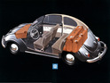 VW 1200 (1960) - soviel Stauraum war 1960 vorhanden - Abbildung aus Prospekt