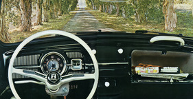 VW 1200 (1964) - Der VW Käfer ist so beliebt, weil er viel zu bieten hat, ... selbst die Heizung ist serienmässig - aus einem Verkaufsprospekt von 1964