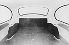 VW 1200 (1965) – jetzt mit umlegbarer Rücksitzbank zur Vergrösserung des hinteren Kofferraums