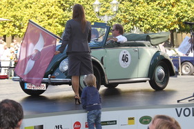 VW 1200 Cabriolet (1958) - an der Rallye Historique anlässlich der Schloss Bensberg Classics 2012