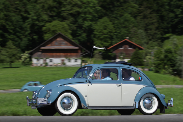 VW 1200 De Luxe (1963) - auf der Rundfahrt - Oldtimer in Obwalden (O-iO) 2019