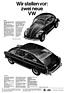 VW 1300 (1965) - Werbung - Wir stellen vor - zwei neue VW