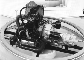 VW 1300 (1967) - Antriebsstrang mit Automatik - Internationale Automobilausstellung (IAA) in Frankfurt 1967