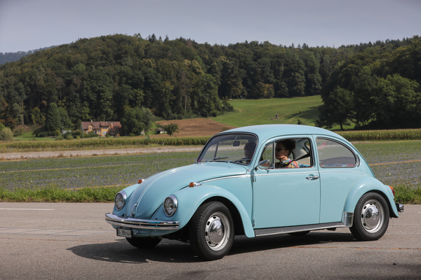 VW 1300 (1968) - bereits mit den höher montierten Chromstossstangen - 6. Lägern Classic 2023