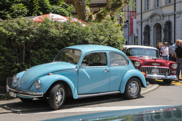 Image: VW 1300 (1974) - was also very popular in the USA - Oldtimer in Obwalden (O-iO) 2023