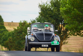 VW 1303 Cabriolet (1976) an der RAID Suisse-Paris 2016