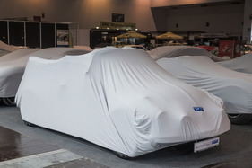 VW 1303 Cabriolet (1978) – mit übergrossem Verdeck – Techno Classica 2024