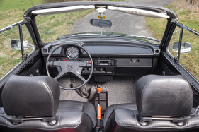 VW 1303 Cabriolet (1979) - nach oben offen