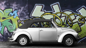 VW 1303 Cabriolet (1979) - sieht auch mit geschlossenem Dach adrett aus