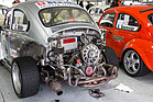 VW 1303 - Heckmotor mit ausgeschöpftem Potential - beim akademisches Fahrtraining auf dem Hockenheimring 2012