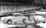VW 1500 (1961) - Vokswagen-Halle gestaltet durch Architekt Franz Schroedter - Internationale Automobilausstellung (IAA) in Frankfurt 1961