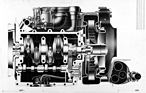 Image: VW 1500 (1962) - cut through the engine from the side