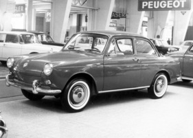VW 1500 (1962) am Genfer Automobilsalon - der grosse VW - nahe am Käfer, aber grösser und mit mehr Platz