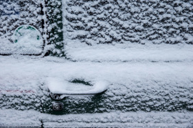 VW 1500 (1967) - schön geschwungene Türöffner - Teichalm Winterclassic 2018