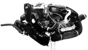 VW 1500 Variant (1961) - Der Motor erinnert vom Geräusch her eher an einen V8 als an einen Vierzylinder.