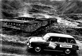 VW 1500 Variant (1962) - am Camp Restefond - auf 2'800 Metern