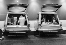 VW 1600 Variant (1970) - transportiert auch eine umfangreiche Hobby-Ausrüstung - Genfer Autosalon 1970