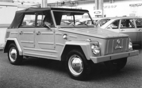 VW 181 (1969) - Seitenansicht, rechts-vorne - Internationale Automobilausstellung (IAA) in Frankfurt 1969