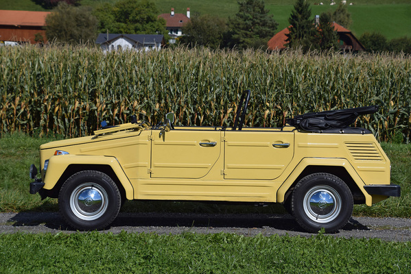 VW 181 K "Kübelwagen" (1974) - gemeldet als Lot 167 für Versteigerung der Oldtimer Galerie Toffen vom 27. März 2021