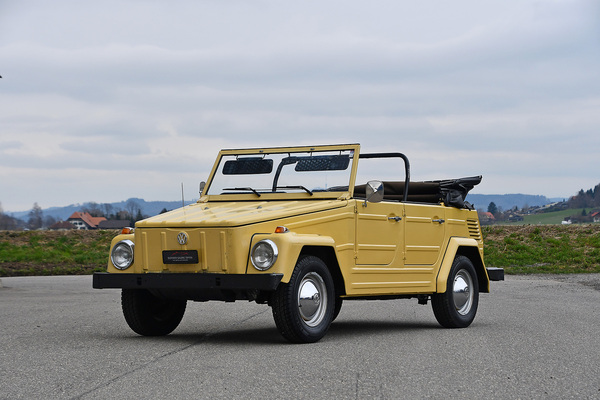 VW 181 Kübelwagen (1974) - als Lot 45A angeboten an der Versteigerung der Oldtimer Galerie Toffen am 22. März 2025