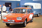 VW 411 LE (1970) - erstes Auto mit serienmässiger elektroinsch gesteuerter Einspritzung von Bosch (Techno Classica 2017)